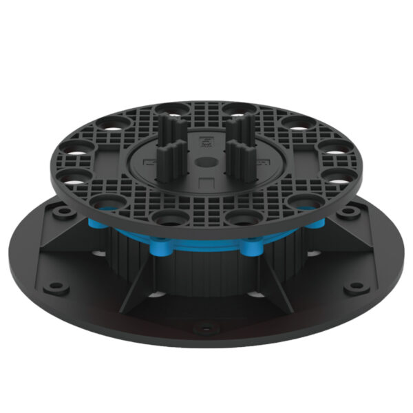 1 Adjustable Pedestal with spacer tab and rubber shim PDFH-2942