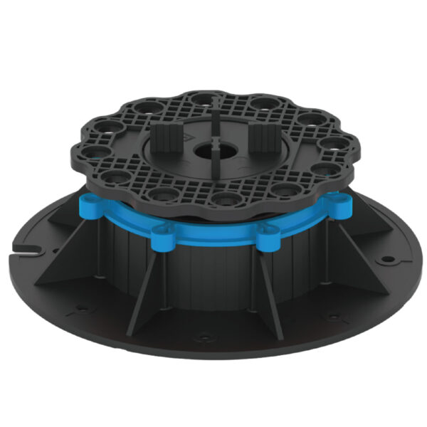 1 Adjustable Pedestal with spacer tab and rubber shim PDFH-4260
