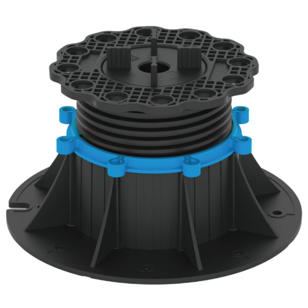 1 Adjustable Pedestal with spacer tab and rubber shim PDFH-0105